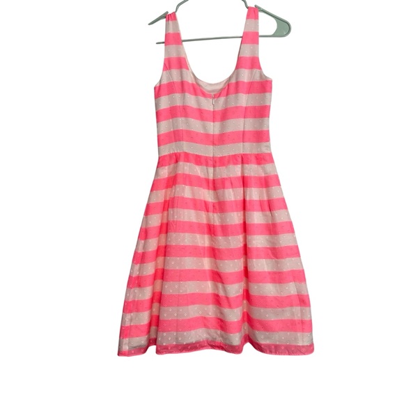 NWT Lilly Pulitzer Posey Mini Dress in Sparkle Pink Awning Stripe size 2 - Picture 4 of 12